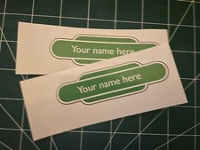 2 xCustom Train Railway