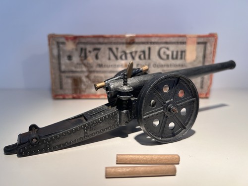 Britains model naval gun - model, 4.7