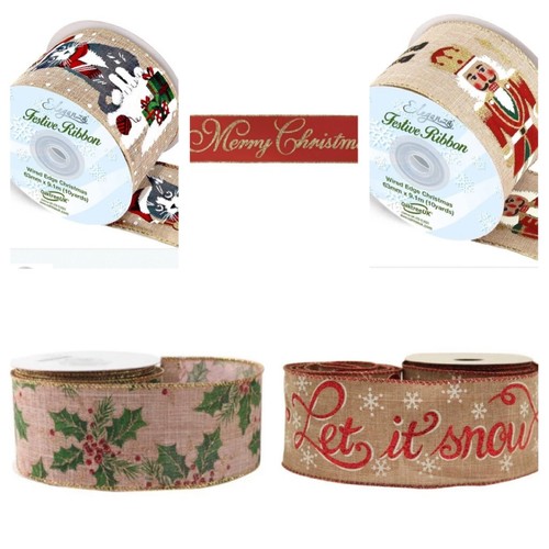 Christmas wired edge - christmas,