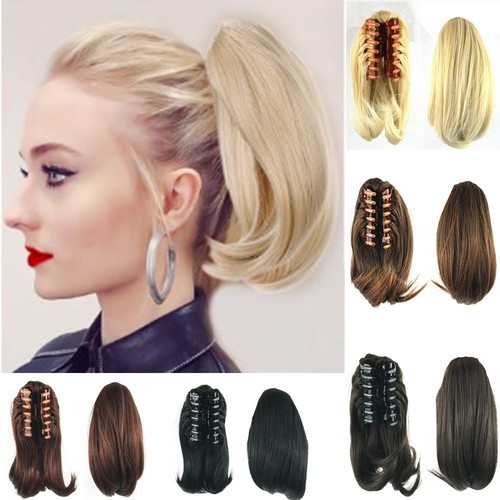 Extra thick real claw ponytail - thick,