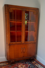 A Vintage Antique Oak Art Deco