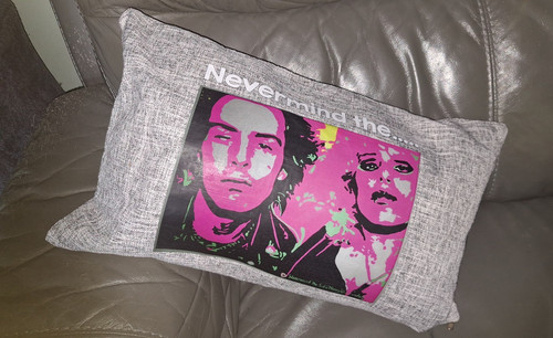 Rectangular fabric cushion - fabric,
