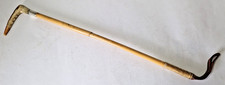 VINTAGE 17" HORN HANDLE BAMBOO