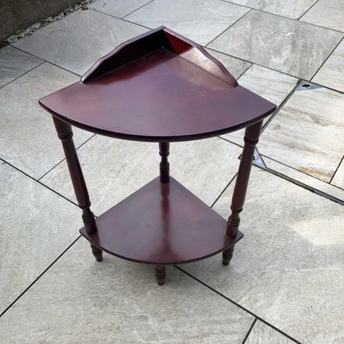 Mahogany side hall table - side/hall, table.