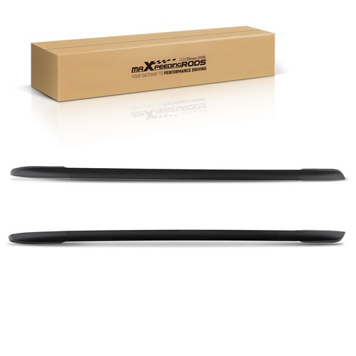 Aluminium roof rails black for - aluminium,
