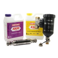 Sentinel Boiler SystemCare Pack C Vortex 300 With 22mm Valves, SESI, X100 & X800