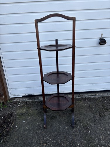 Antique mahogany folding - mahogany, 3