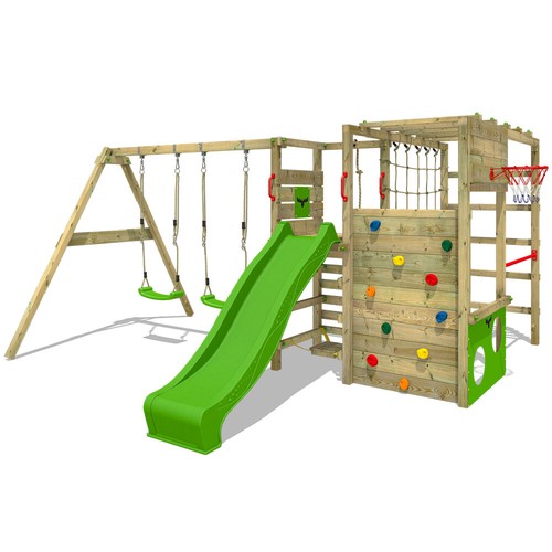 Wooden climbing frame fatmoose - climbing,