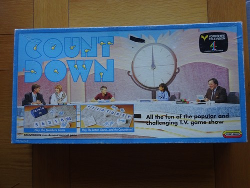 Vintage countdown board game - countdown,