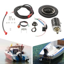 Electric Starter Conversion Kit for Dongfa 2-Stroke 30HP/25HP Outboard Motor