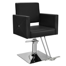 Salon Barber Chair Height Adjustable 360° Swivel Hairdressing Chair Hair Salon