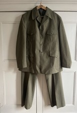 Rare Vintage Dunn & Co Great Britain 1970’s Khaki Safari Suit VGC 44r W40 L31
