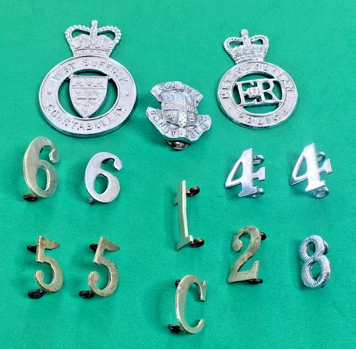 Job lot vintage police - vintage,