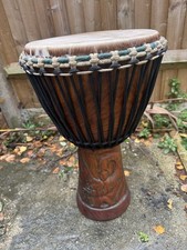 LOVELY ENGRAVED AFRICAN DJEMBE