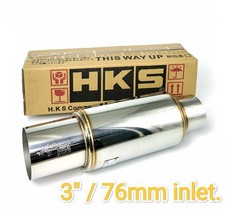 3" HKS 76mm Stainless Steel