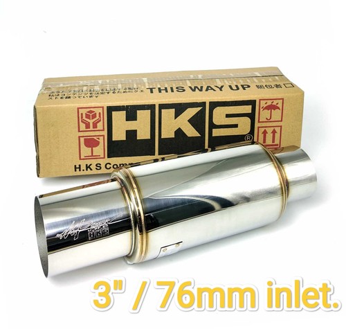 Hks 76mm stainless steel - hks,