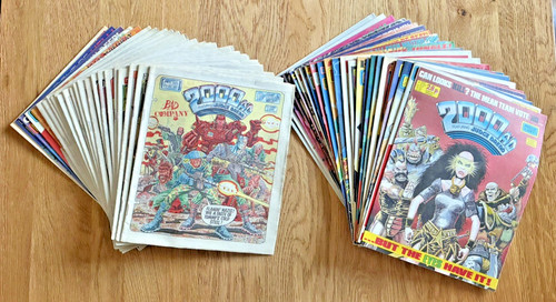 2000ad comics job - 2000ad, x50