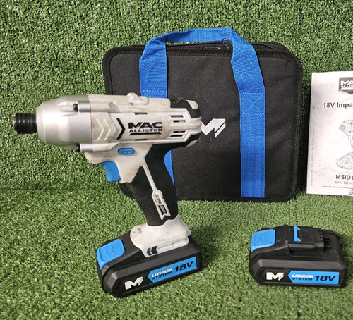 Mac allister 18v impact driver - 18v,
