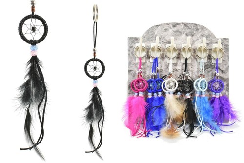 Dreamcatcher keyring bag charm - keyring,