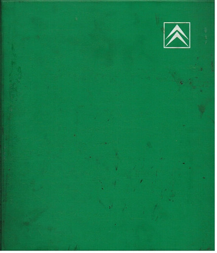 Citroen factory ring binder - citroen,
