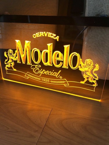 Modelo especial cerveza led - cerveza,