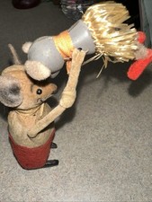 Schuco Clockwork "Dancing Bear with Baby Mouse", 1940