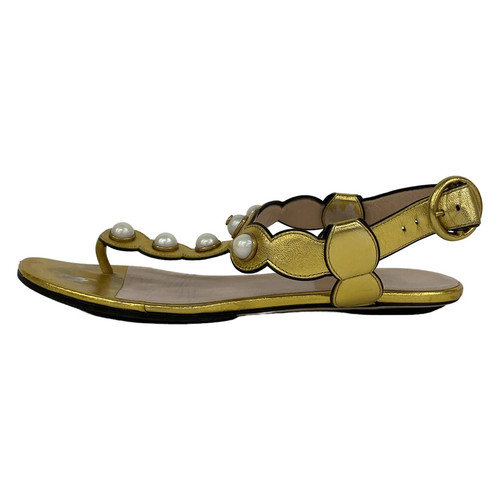 Gucci gold leather women s - gold, women's