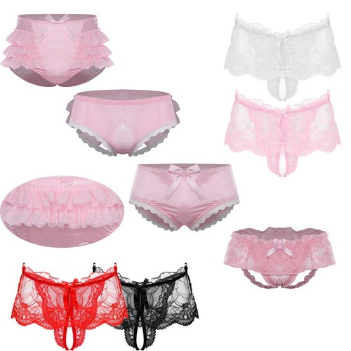 Men sheer mesh sissy - mesh,