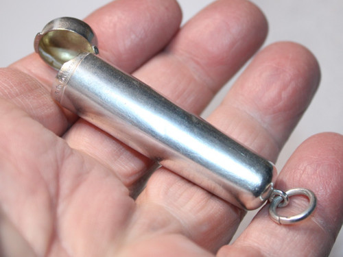 Sterling silver cheroot - silver,