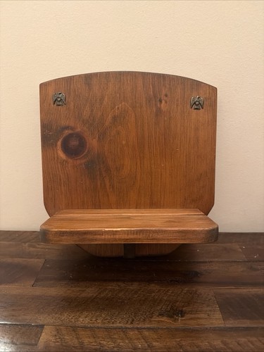 Vtg mcm handcrafted - handcrafted, rustic