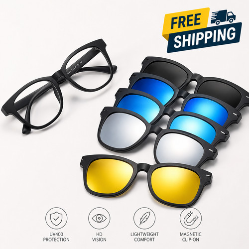 Magnetic spectacle glasses - spectacle,