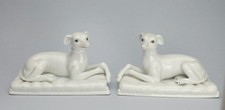 Pair Blanc De Chine Porcelain