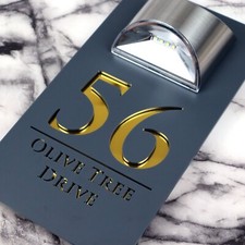 Laser House Number Plaques