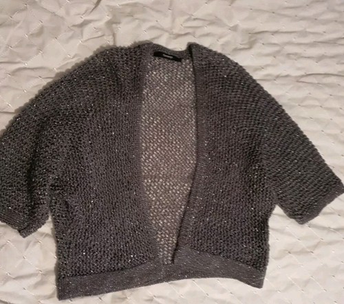 Grey silver sparkle - , 3/4