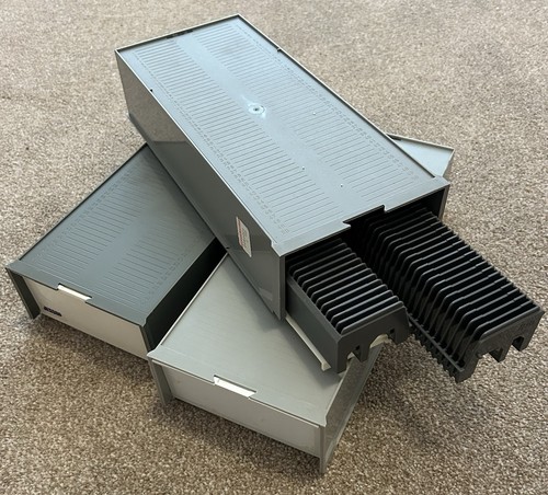 Vintage slide projector - vintage,