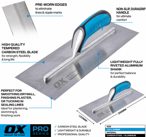 Pro carbon steel - pro, plasterers