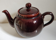 Vintage Brown Betty Tea Pot