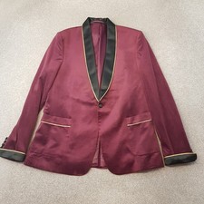ASOS Mens Jacket 44R Burgundy