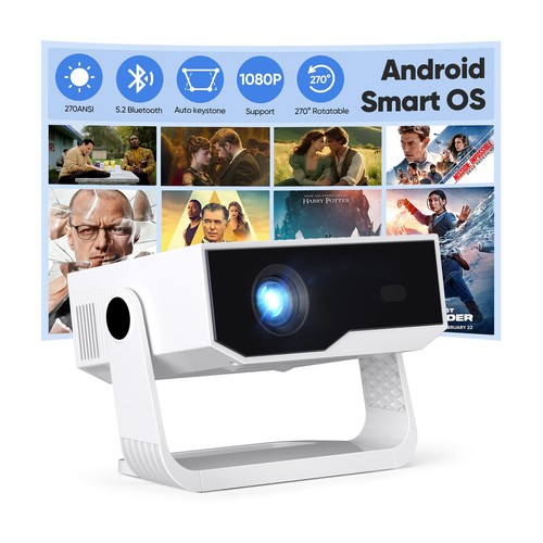 Mini smart movie projector - smart,