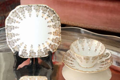 Pretty stanley bone china - a,