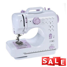 Electric Sewing Machine Portable Mini 12 Stitches Pedal Household for Beginner f