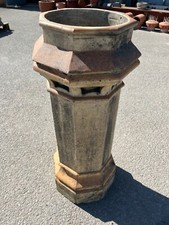 Reclaimed Chimney Pot/Buff Octagonal Chimney Pot/Old Chimney Pot @£75