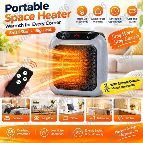 Wall plug electric fan - in,