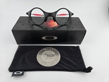 OAKLEY MARS X METAL CUSTOM CERAKOTE BLACK w/ RED EAR SOCKS BOX COIN BAG