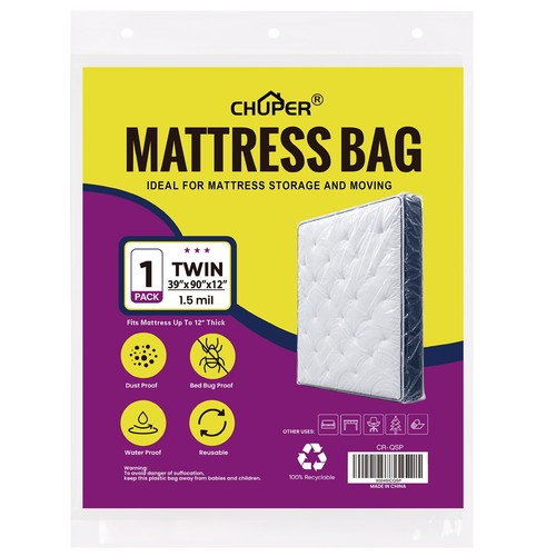 Twin mattress bags for moving - twin,