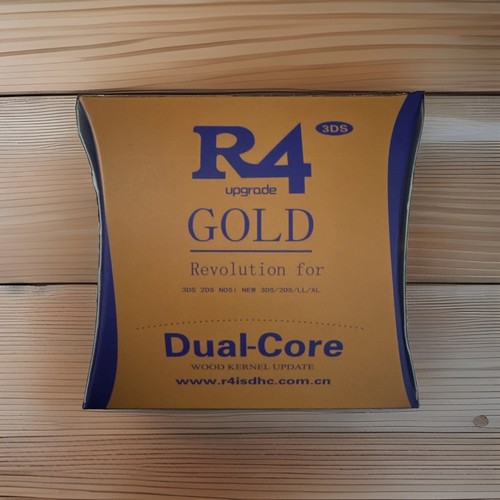 Gold dual core flash cart - r4, dual-core