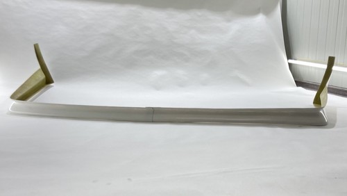 Split rear lip - rear, (fits