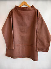 Fishermans Breton Smock Artists smock Rust-, DIY,Gardening,  Boat neck