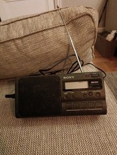 Sony ICF-M750L Portable Radio Vintage Retro, 3 Band, Fully Functional