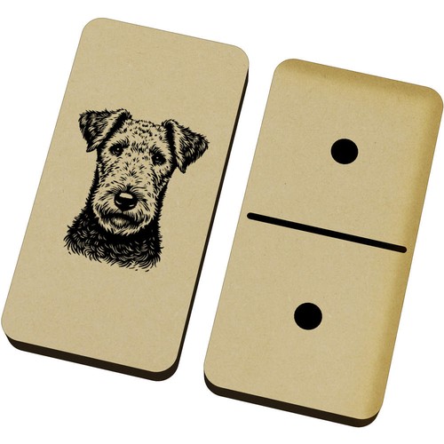 Airedale terrier domino set - domino,